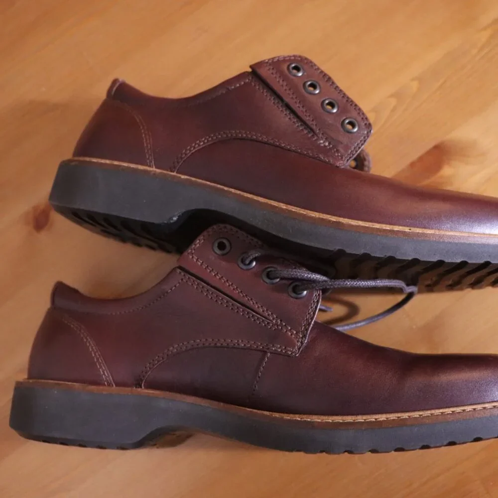 ECCO Ian Casual Tie Oxford Men’s Casual Shoes EU 44 US 10 Brown